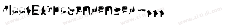 PlaakExtracondensed 字体转换
